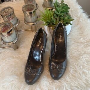 Aeya By San Women’s Beautiful Brown High Heel Shoes Size 39 EU